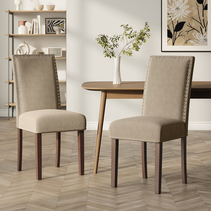 Chaises de salle à manger Parsons, Chameau