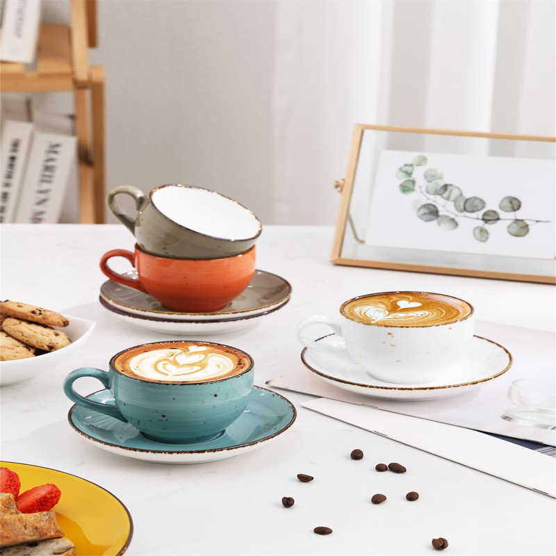 Ceramic / Porcelain Coffee Cup, Multicolor