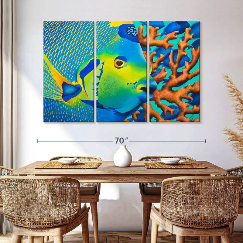 Brampt Angelfish, 42" H x 65" W