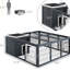 Rabbit , Grey - Thoughtfully Designed For Small Pet Socialization, Waterproof And Cage, With Thoughtful Ventilation Being Freshness, Airy
