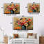 Ensemble de salon art floral orange et rose Harvest Delights - Fleurs-107194649-107194648