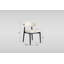 Chaise d'appoint rembourrée en bois massif (ensemble de 2)-1028730146