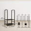Troutt 4 Piece Steel Fireplace Tool Set