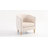 Cottle Barrel Accent Chair with Wood Leg, Modern Comfy Living Room Chairs with Armrest Small Reading Chair with Cozy Soft Padded for Bedroom Reception Room Cafe-706739290