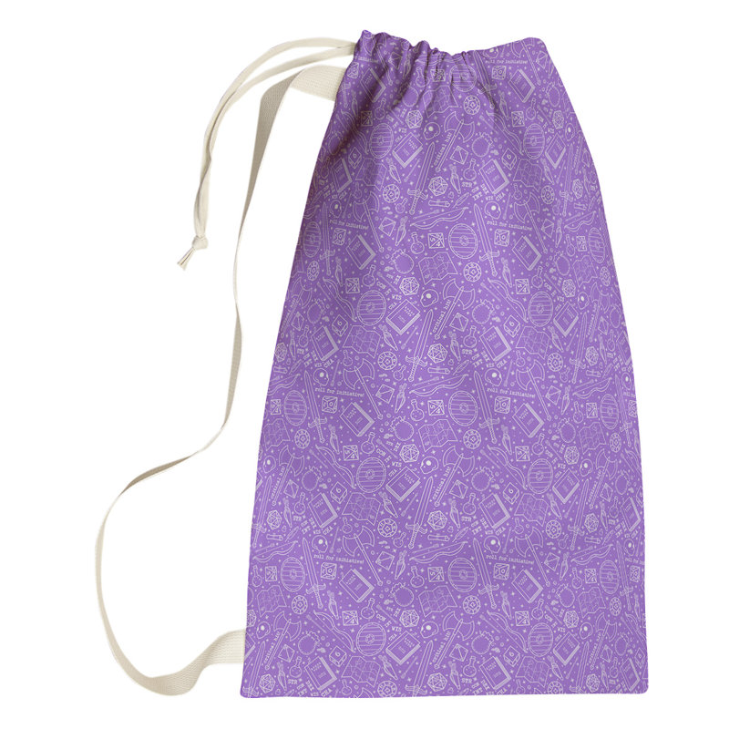 Sac à linge RPG, Grand (H 76,5 po x l 29,5 po x 1,5 po), Mauve