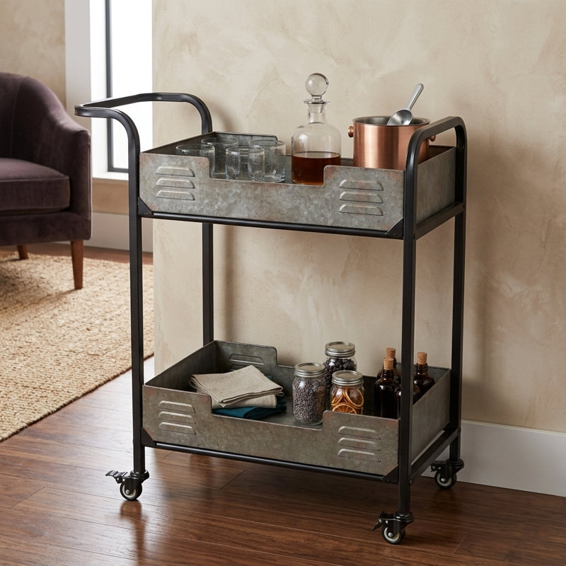Metal Bar Cart
