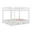 Lit superposé sur lit grand avec lit gigogne Designs Designs-1127292200