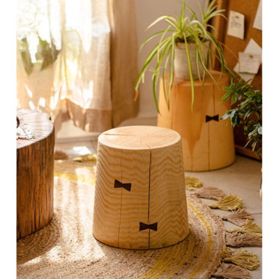Solid Wood End Table
