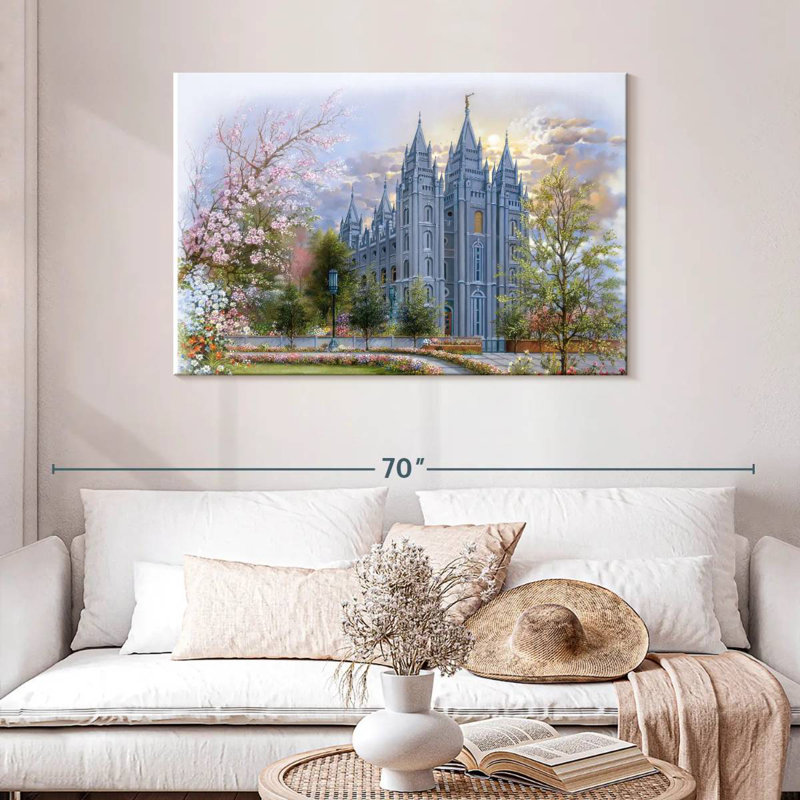 Rorry Temple Garden, 30" H x 45" W