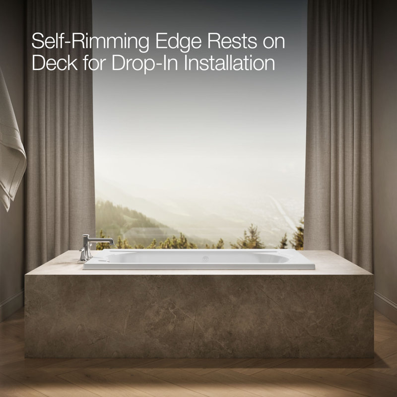 Devonshire® 60" x 32" Whirlpool Bathtub, White