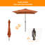 Parasol carré de 78 po Rovner-1450716285