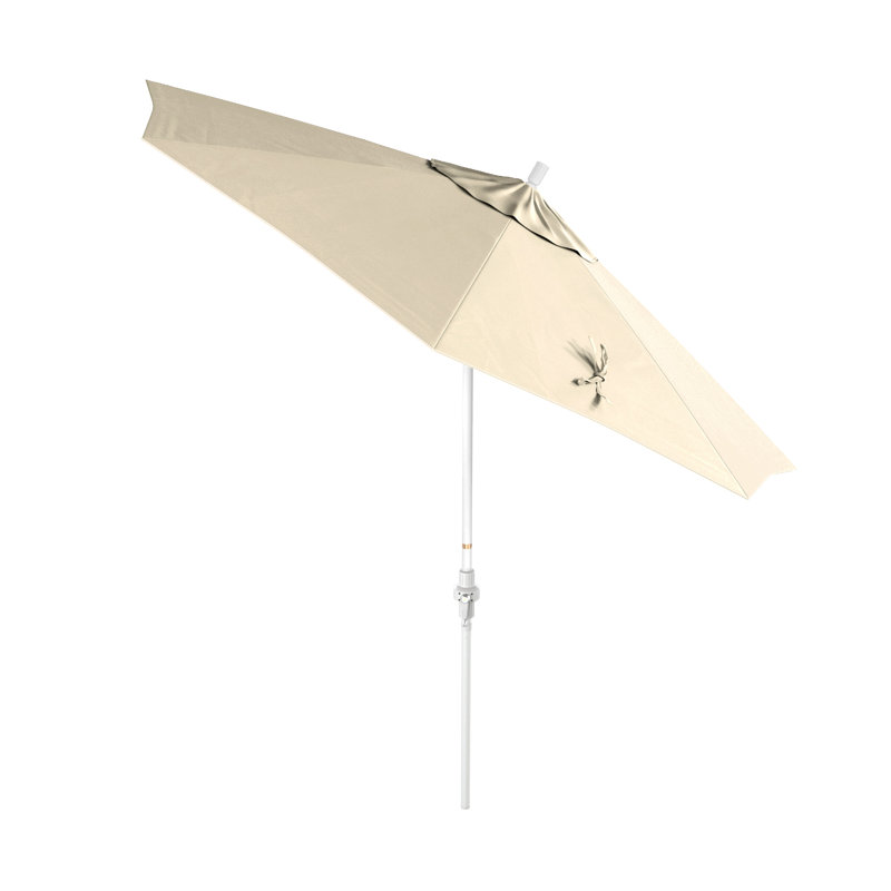 Amine 108'' Market Umbrella, Antique Beige Sunbrella® Canvas