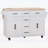 Rolling Kitchen Island with Drop Leaf,Power Outlet,and Ample Storage,for Kitchen,Dining Room-1463045702