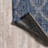Bri Moroccan Trellis Navy/Light Gray Indoor/Outdoor Rug-178472662