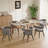 Boucle Upholstered Dining Chair With Swivel Seat (Set Of 2)-1662081577