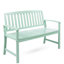 Banc en bois de menthe, créant une atmosphère accueillante à l'intérieur et à l'extérieur, rehaussant l'apparence des espaces intérieurs et extérieurs-1446355007