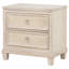 Table de chevet 2 tiroirs Wedner