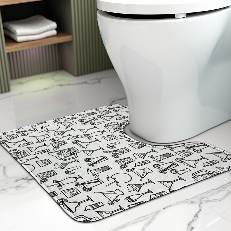 Tapis de salle de bain Vodka Soda