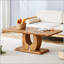 Table basse rectangulaire de luxe moderne et simple, multifonctionnelle pour la salle à manger, le travail et les jeux dans n'importe quelle pièce
