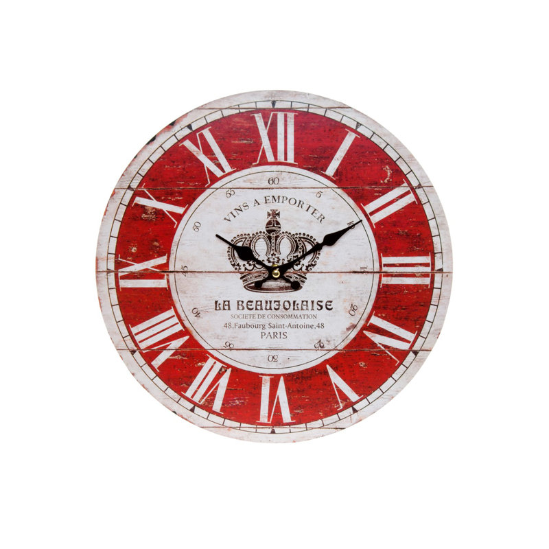 Franconia Wood Wall Clock