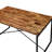 Dining Table With Metal Sled Base
