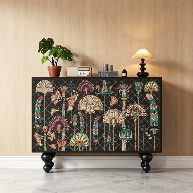 Armoire de rangement de style français