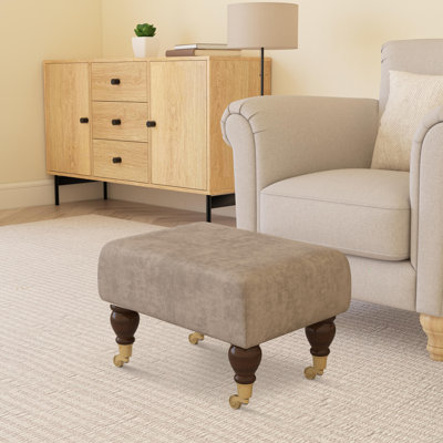 Autryville Wood Caster Leg - Plush