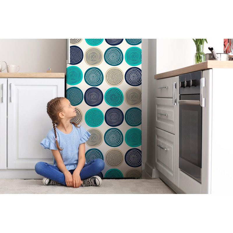 Abstract Door Decal