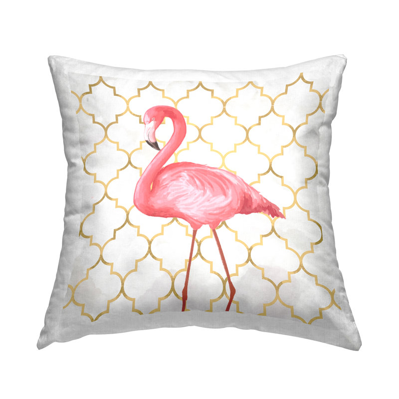 Geometric Reversible Throw Pillow, 17" x 17"