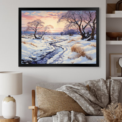 " Snow Winters Dawn Solitude I "
