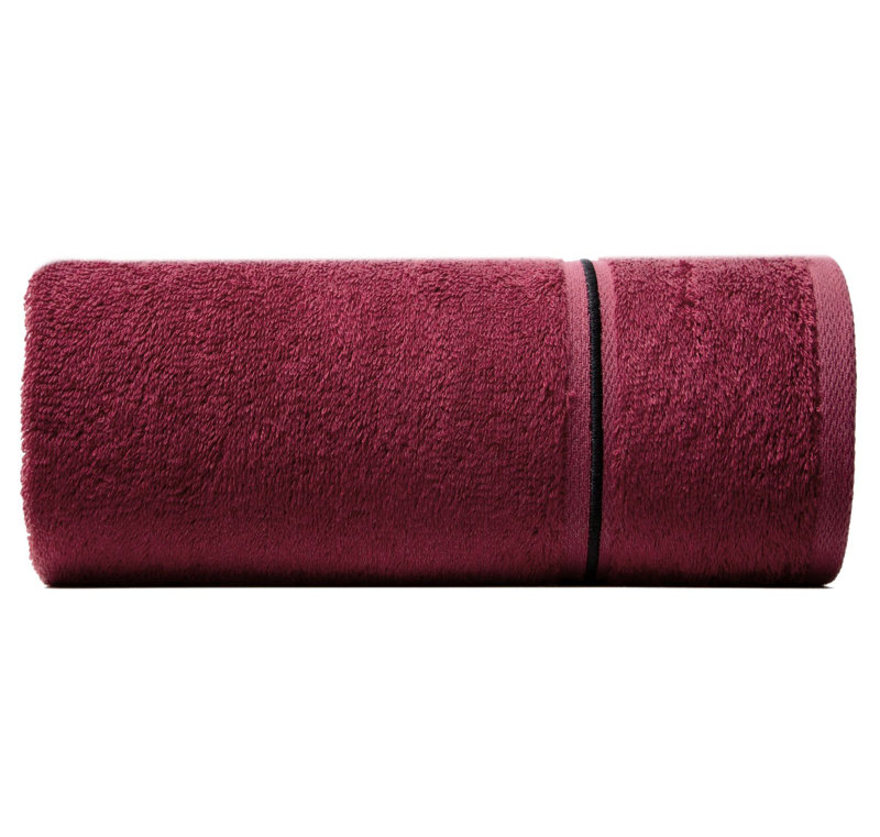 Kirren Midweight Jacquard Hand Towel, Red