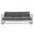 Coussin gris / cadre gris clair