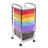 Anarah Rolling Storage Chest – 6-Drawer Organizer with Removable Top Shelf and Smooth-Rolling Wheels