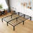Queen Metal Bed Frame 14 Inch - No-Screw Assembly, Low Profile Platform Bed, No Box Spring, Heavy Duty Steel-871208602