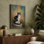 Contemplative Cat Boho 1 Piece Wrapped Canvas Wall Art-2104914700-2104914930
