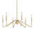 Roin 6 - Light Steel Dimmable Round Chandelier-1143043094