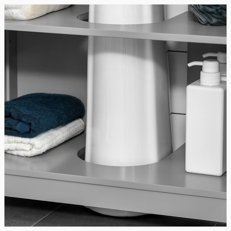 Base de meuble-lavabo simple 23,50 po seulement, Gris