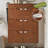 Modern Walnut Solid Manufactured Wood Shoe Storage