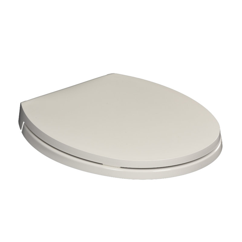 Siège de toilette rond de luxe, Blanc