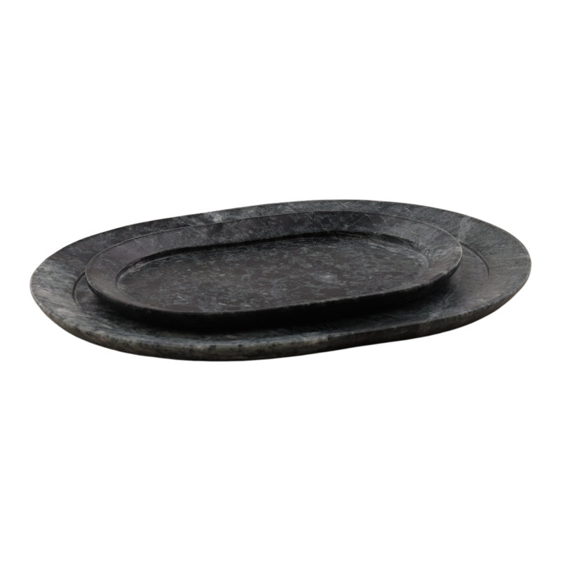 Ensemble de 2 plateaux Oris - vert