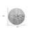 HomeRoots Round Machine Woven Area Rug