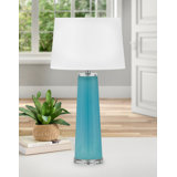 Glass USB Table Lamp