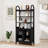 71'' H Arched 6-Tier Storage Bookcase-1476979711