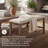 Hangyul Polyester Upholstered Bench