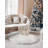Haja Fluffy Faux Sheepskin Fur Shag Area Rug in White-1128992353