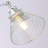 Lusteria 7" 1-Light Modern Chrome Crystal Wall Sconce Light