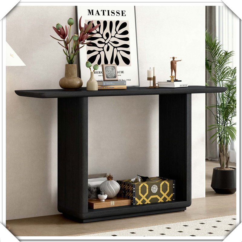 Console Mirod Elegant Minimalist, Noir