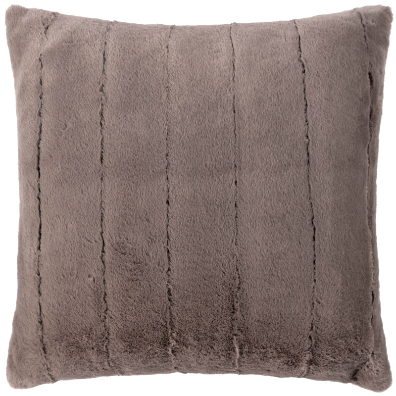 Empress Square Cushion, Brown, 55cm H x 55cm W