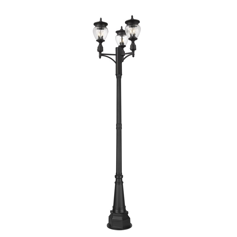 Luminaire d'extérieur 3 lumières Ashdown, H 115,25 po x l 31,5 po x P 31,5 po