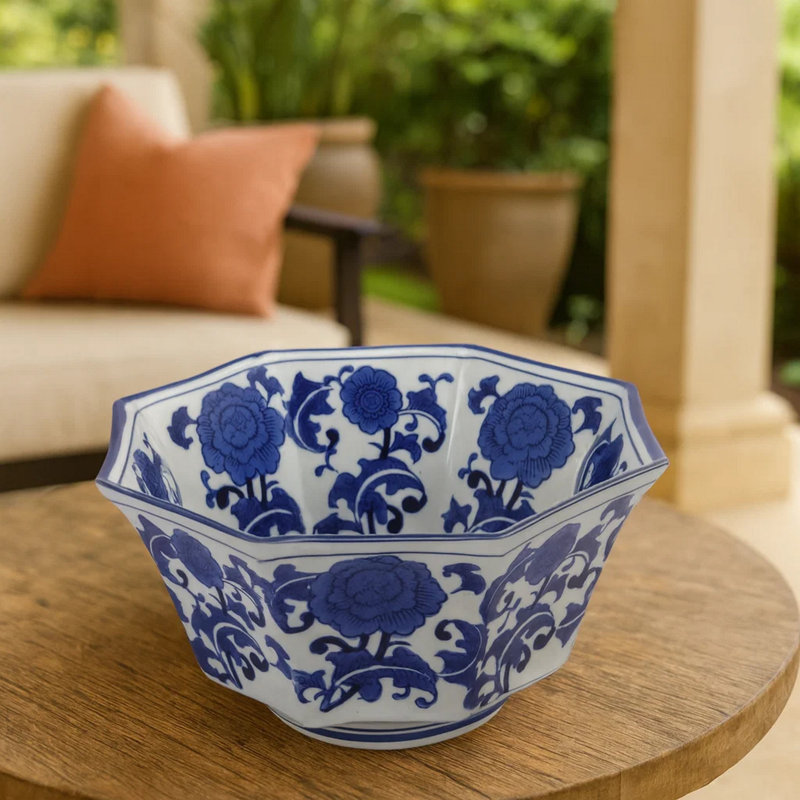 Bol décoratif en porcelaine Aderita